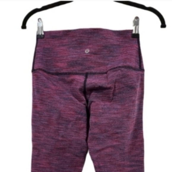 Lululemon Wunder Under Crop II (Roll Down) Leggings Size 4 - Picture 7 of 8